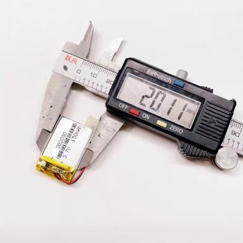 3.7v 140mah 302030 lipo battery 