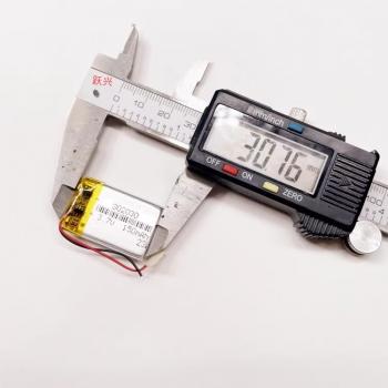 3.7v 140mah 302030 lipo battery 