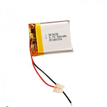 LP503035 3.7v 503035 li polymer battery 500mah