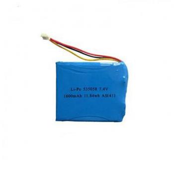 535058 7.4v 1600mah lipo battery